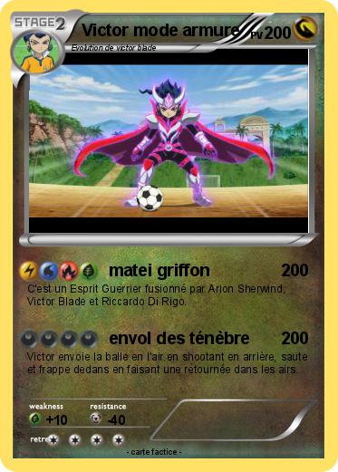 Pokemon Victor mode armure