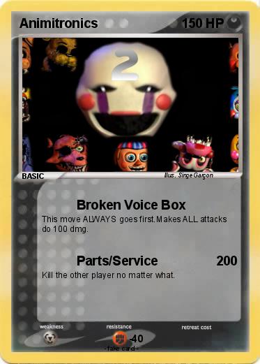 Pokemon Animitronics