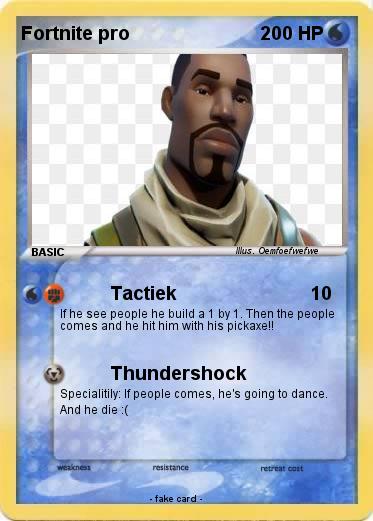 Pokemon Fortnite pro