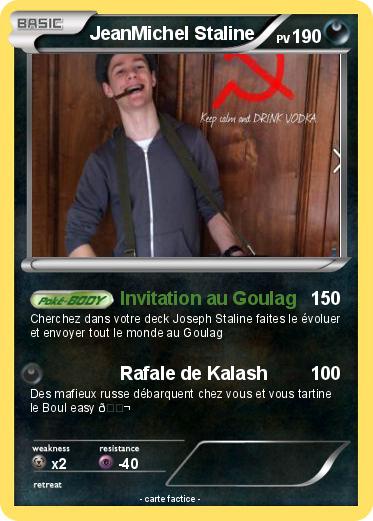 Pokemon JeanMichel Staline