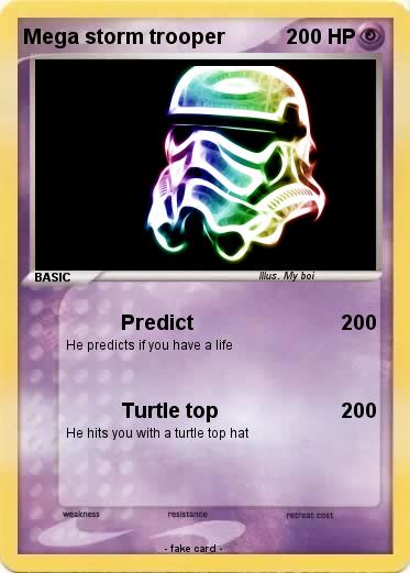 Pokemon Mega storm trooper