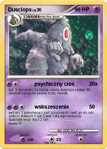 Pokemon Dusclops