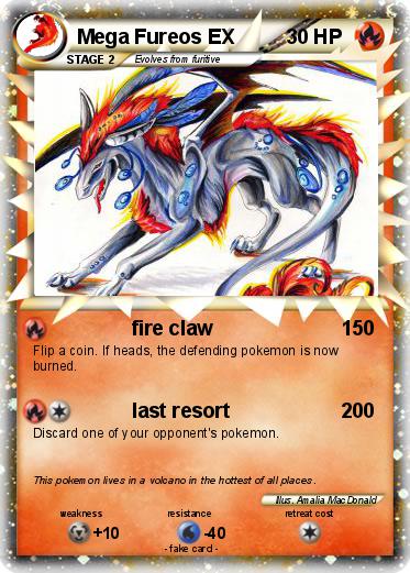 Pokemon Mega Fureos EX