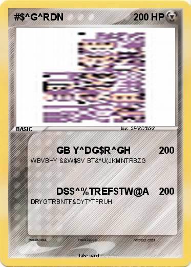 Pokemon #$^G^RDN