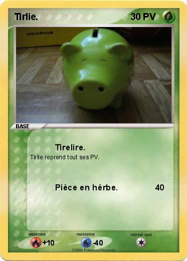 Pokemon Tirlie.