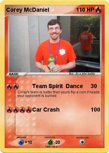 Pokemon Corey McDaniel