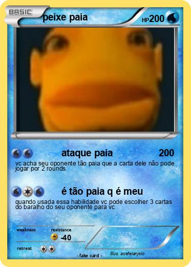 Pokemon peixe paia