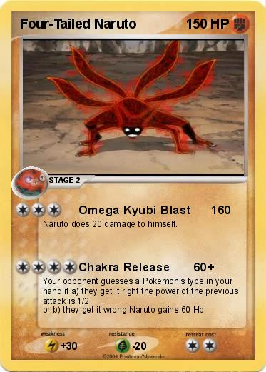 Pokemon Four-Tailed Naruto