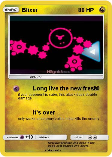 Pokemon Blixer