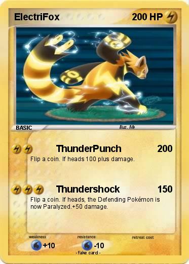 Pokemon ElectriFox