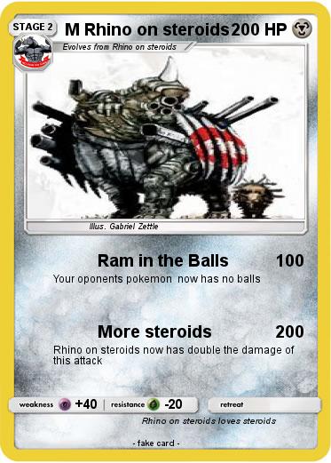Pokemon M Rhino on steroids