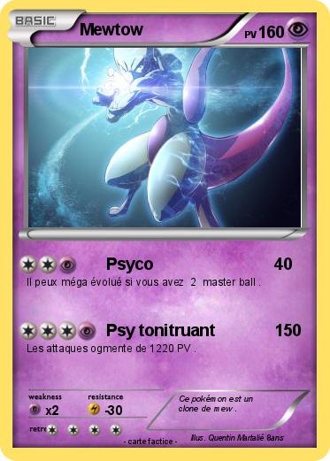 Pokemon Mewtow