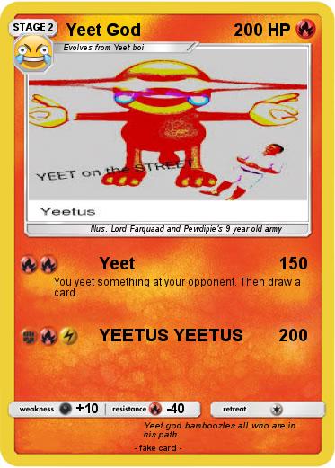 Pokemon Yeet God