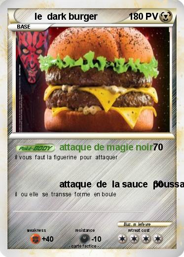 Pokemon le  dark burger