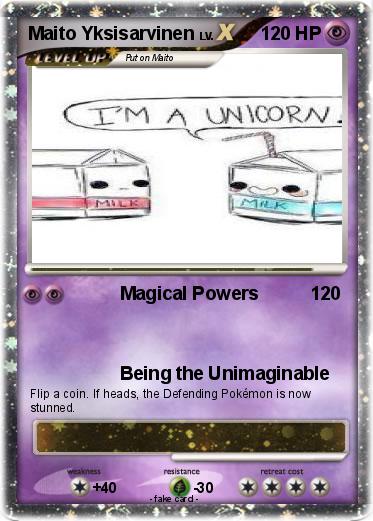 Pokemon Maito Yksisarvinen