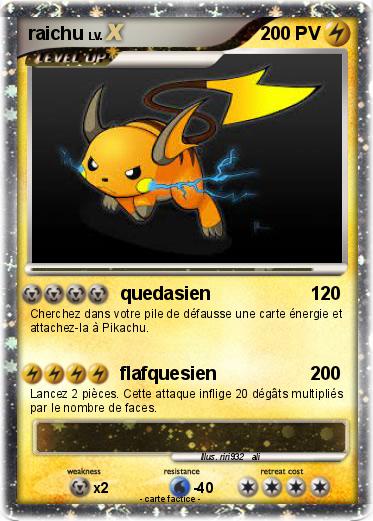 Pokemon raichu
