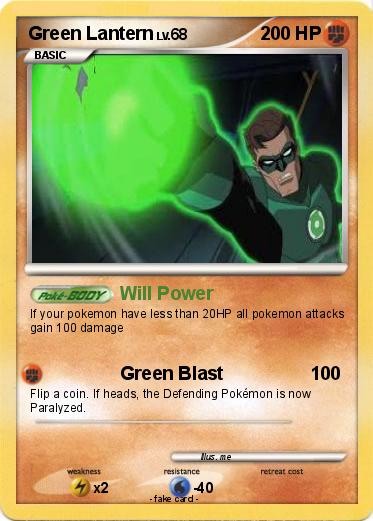 Pokemon Green Lantern