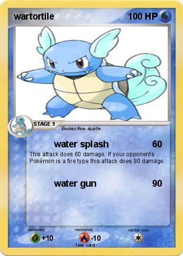 Pokemon wartortile
