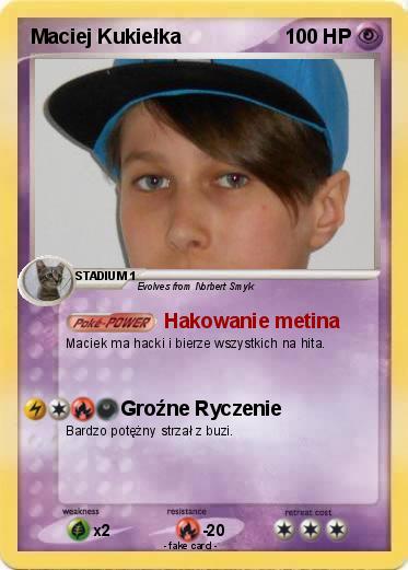 Pokemon Maciej Kukiełka