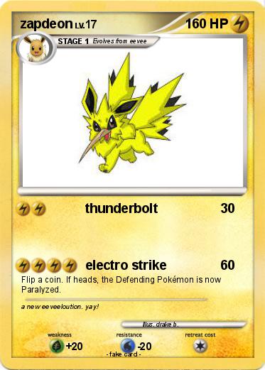 Pokemon zapdeon