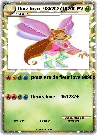 Pokemon flora lovix  985203710