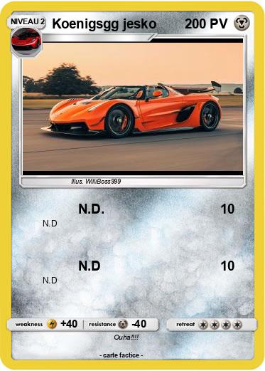 Pokemon Koenigsgg jesko