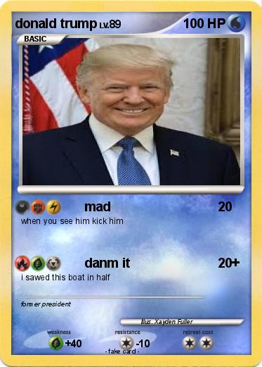 Pokemon donald trump