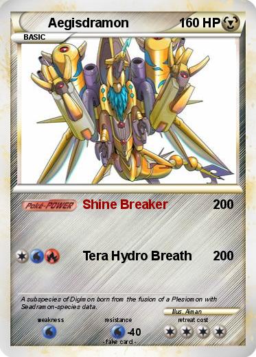 Pokemon Aegisdramon