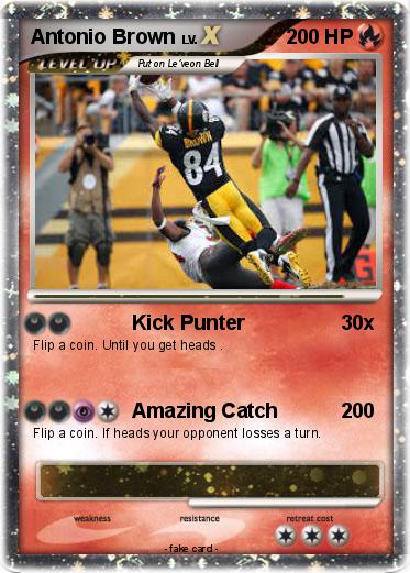 Pokemon Antonio Brown