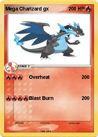 Pokemon Mega Charizard gx