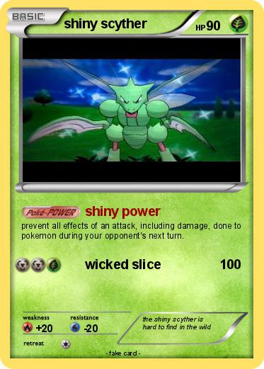 Pokemon shiny scyther