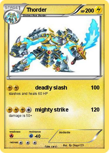 Pokemon Thorder