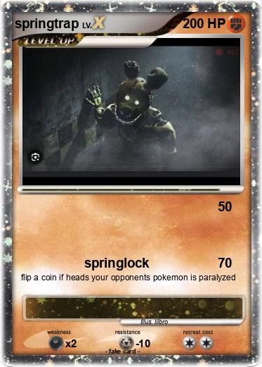Pokemon springtrap