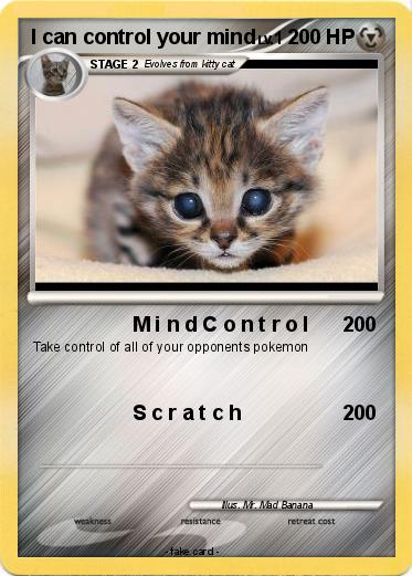 Pokemon I can control your mind
