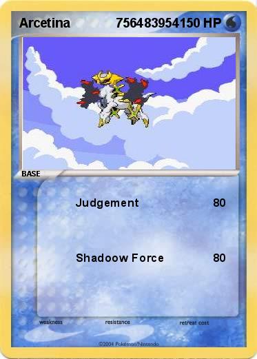 Pokemon Arcetina             756483954