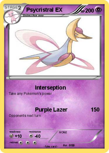 Pokemon Psycristral EX