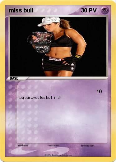 Pokemon miss bull
