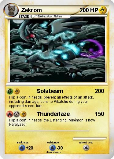Pokemon Zekrom