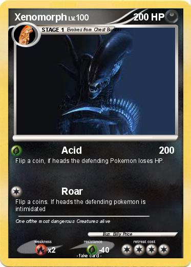 Pokemon Xenomorph