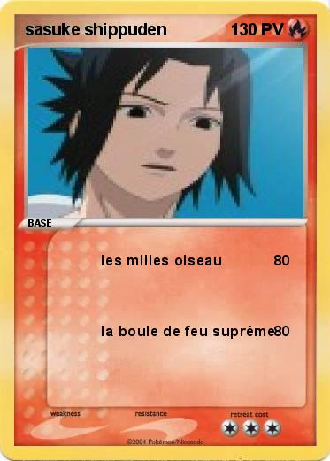 Pokemon sasuke shippuden 