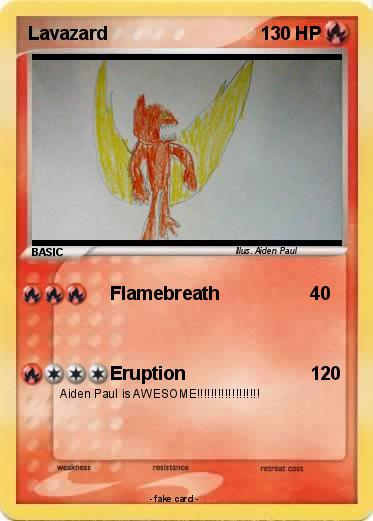 Pokemon Lavazard