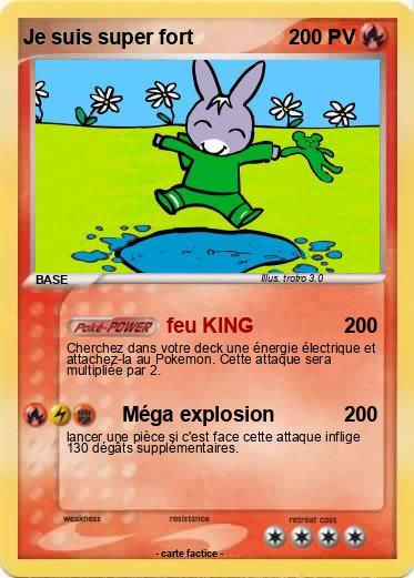 Pokemon Je suis super fort