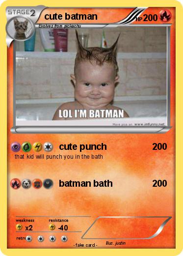 Pokemon cute batman