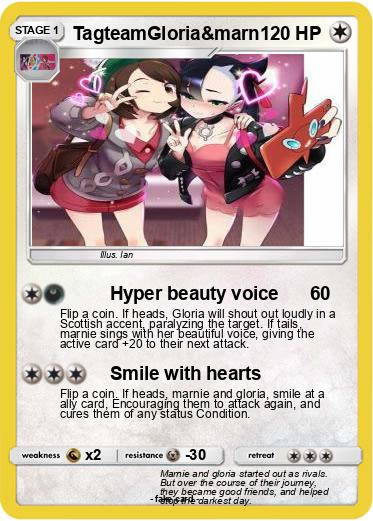 Pokemon TagteamGloria&marn