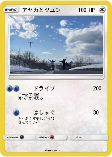 Pokemon アヤカとツユン