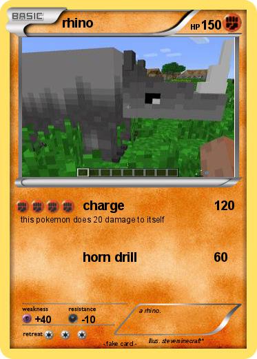 Pokemon rhino