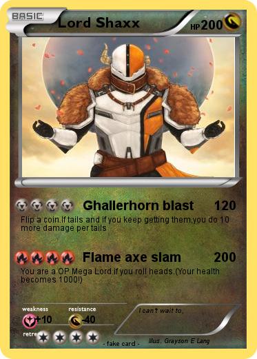 Pokemon Lord Shaxx