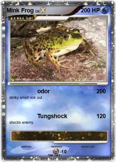 Pokemon Mink Frog