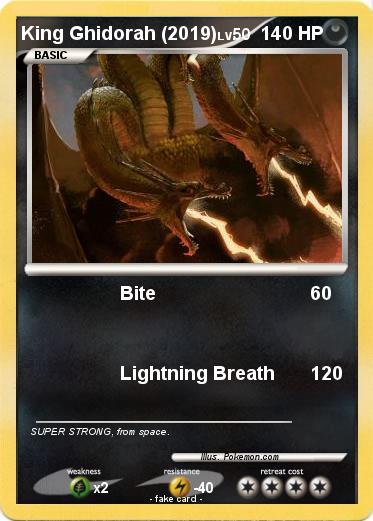 Pokemon King Ghidorah (2019)