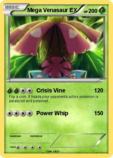 Pokemon Mega Venasaur EX